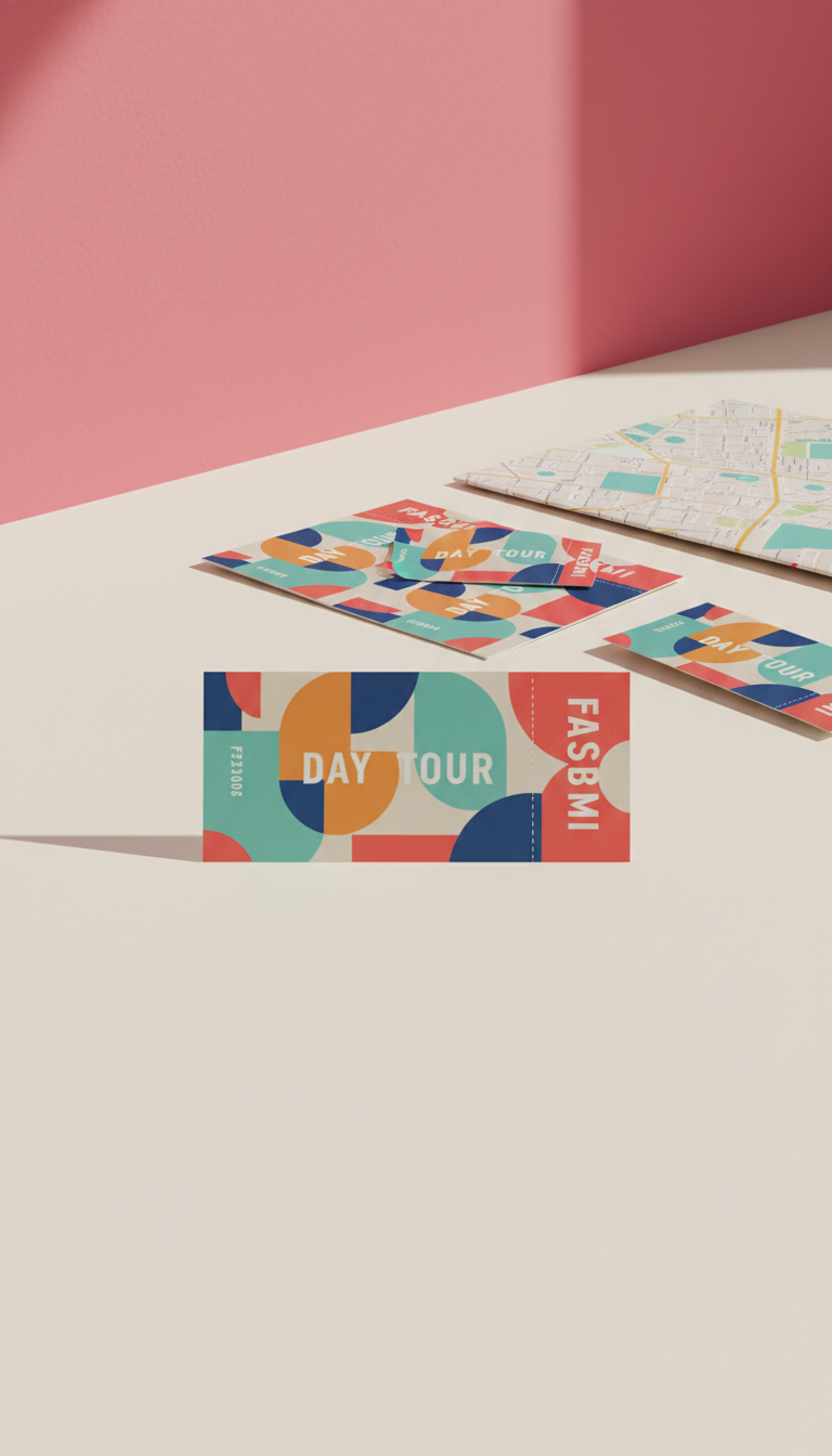 Day Tour Ticket with Miami Branding