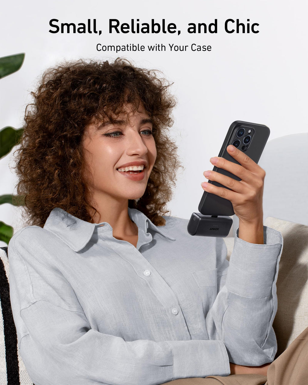 Anker Nano Power Bank 5,000mAh – 22.5W USB-C Portable Charger