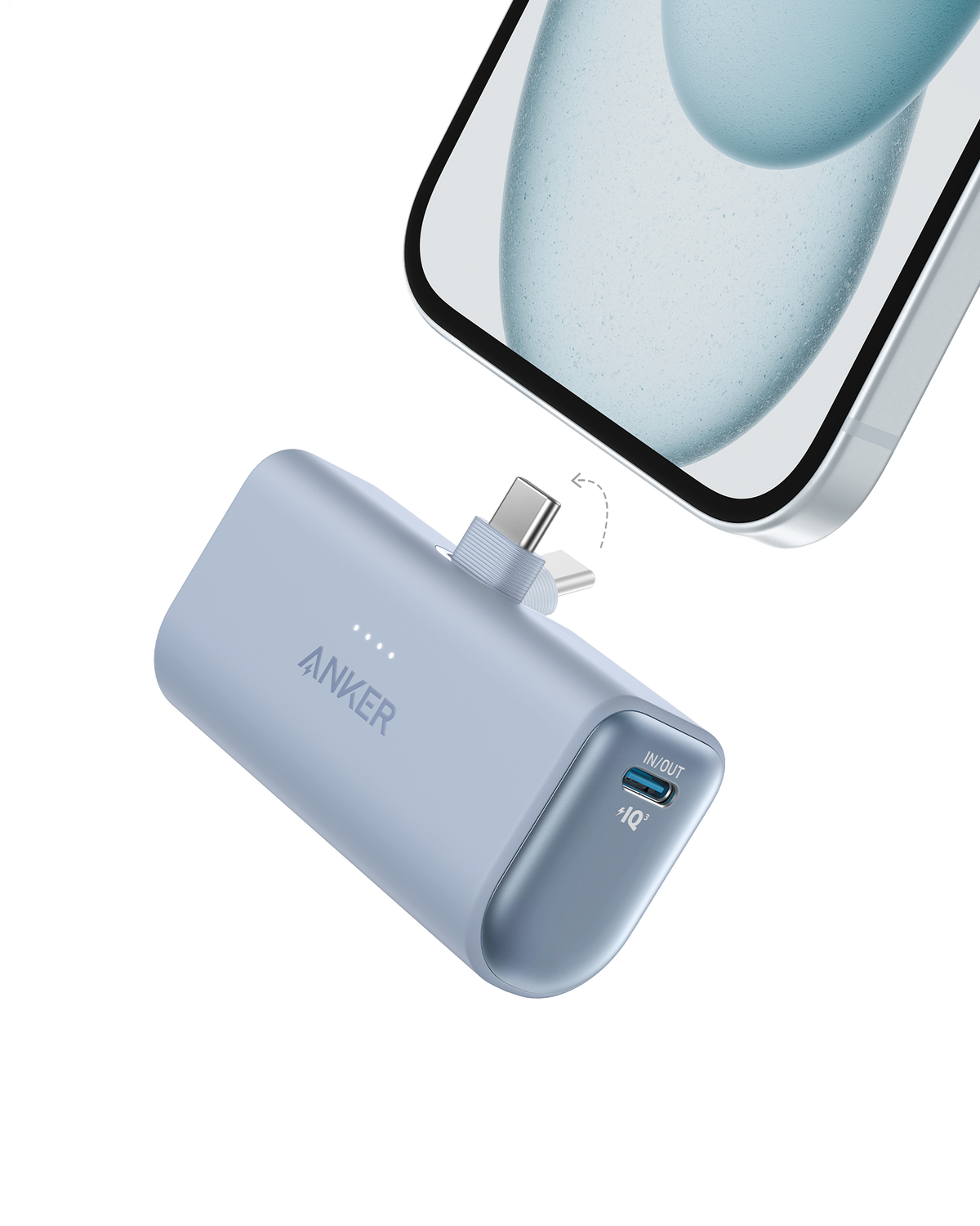 Anker Nano Power Bank 5,000mAh – 22.5W USB-C Portable Charger